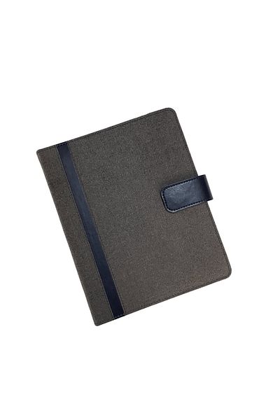 BON CARNET Планер-органайзер Acar Felt Cover с магнитни щраквания 18,5 * 23 см, 240 страници, недатиран, сив