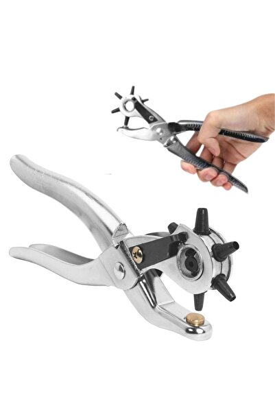 TEKNO İSTANBUL Kolay Kemer Deri Delik Açma Delme Aleti Delici Pensesi Delgeç ...