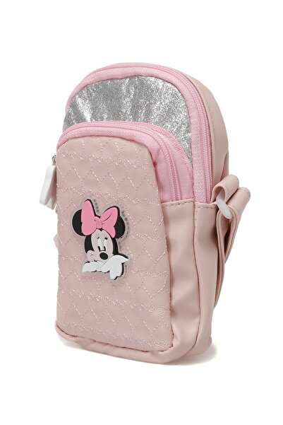 Minnie Mouse Mınnıe Tlf 2pr Pembe Kız Çocuk Telefon Çantası