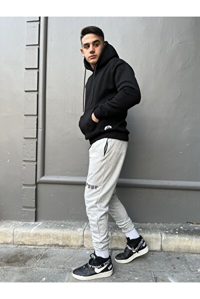 Polviton Oversize Sweatshirt - Thick and Raised 3 String Fabric