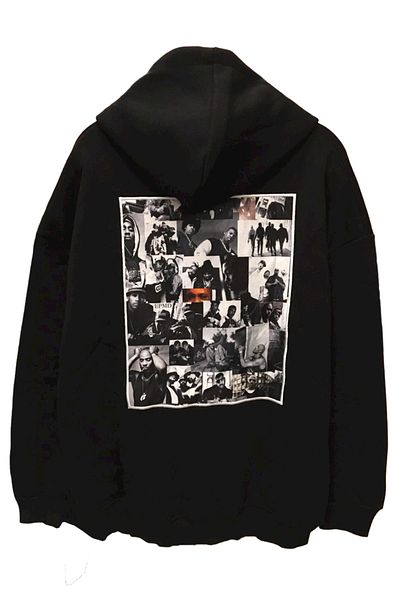 Olympus plus Unisex Oversize I M Hip Hop Back Printed Hooded Sweatshirt