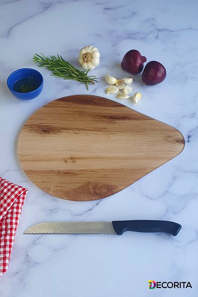 Decorita Glass Cutting Board - Glass Cutting Table| Damla Series - 2| 28cm X 36cm