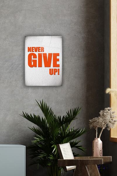 Decorita Pictură pe sticlă |   Nu renunța niciodată