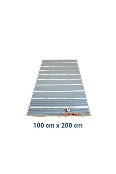 HeatPlus Elektrikli Yerden Isıtma Termostatlı Karbon Film 100 * 200cm