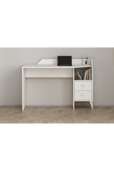 Derya Dekor Yıldız Çalışma Masası Beyaz