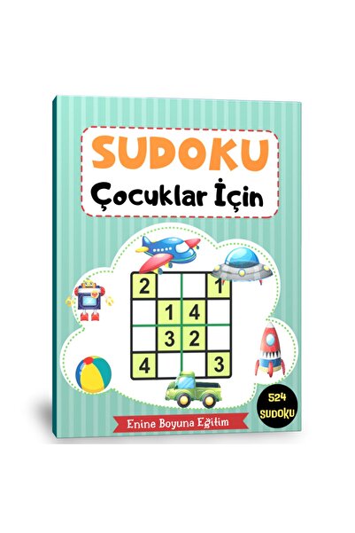 EBE Enine Boyuna Eğitim Çocuklar Için Sudoku (rakamlı Ve Şekilli)
