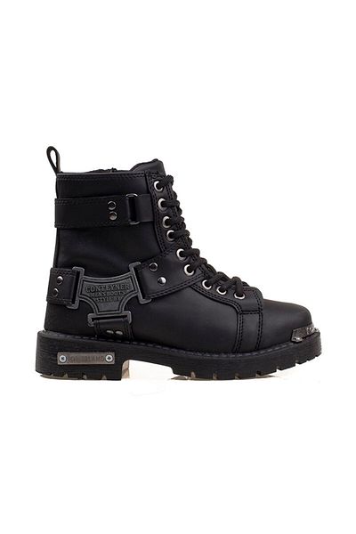 m2s Unisex Αθλητικά Μποτάκια από συνθετικό δέρμα μαύρα