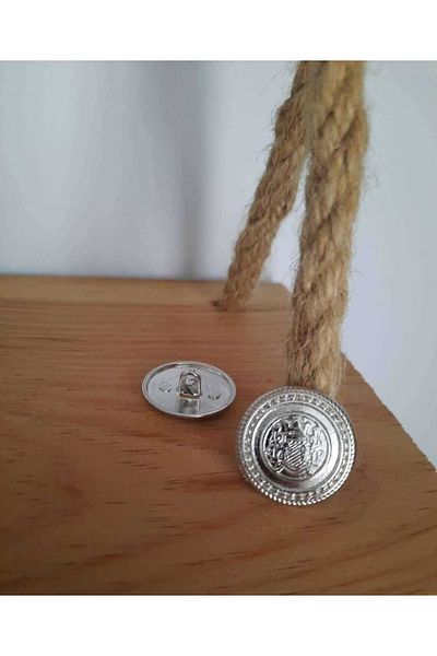 İMREN AKSESUAR Button Metal Blazer Jacket Button Set Free Nickel Plated