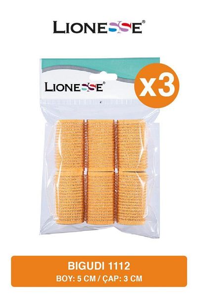 Lionesse Velcro Curler 1112 X3