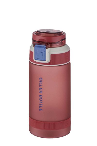 DILLER 580ml Comfortable Drinking - Pipeless - Tritan Water Bottle with Carrying Handle Softtouch