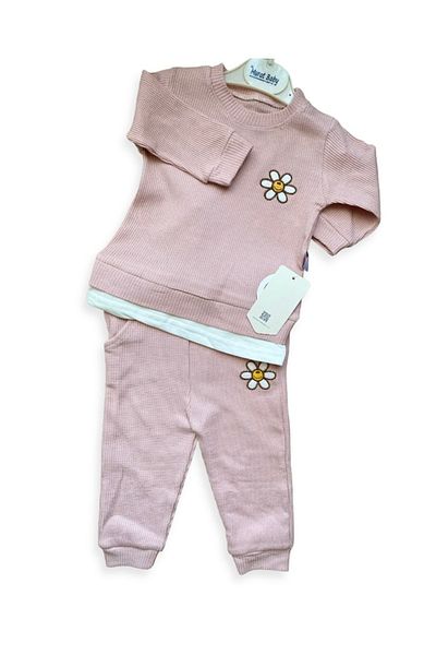 Murat Baby Smiling Daisy Top and Bottom Set