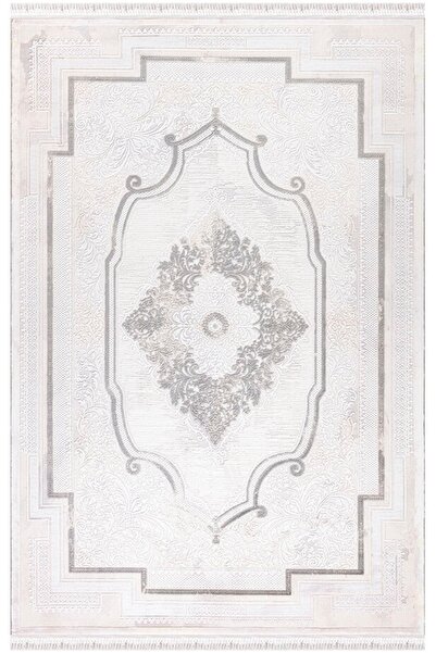 İpek Halı Blossom 13554 Bambu Halı Gri