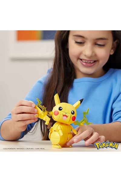 LEGO Pokémon Mega Construx - Assorted Figures and Ideal Building Toy for Ages 6+ - Pikachu