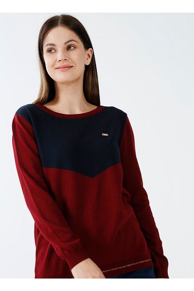 U.S. Polo Assn. Crew Neck Red Women's Sweater Rengo