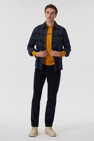 Lee Cooper Мъжки плетен панталон Ricky, тъмносин