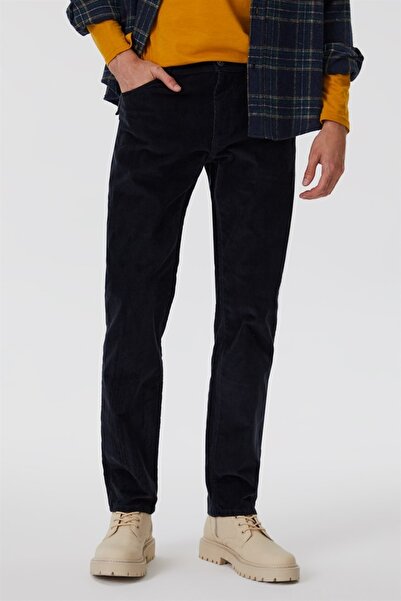 Lee Cooper Ricky Erkek Dokuma Pantolon Lacivert