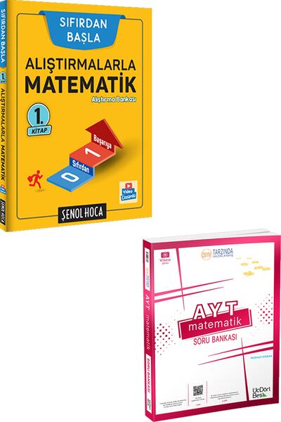Şenol Hoca Yayınları Şenol Hoca Alıştırmalarla Matematik-1 - Üç Dört Beş Yayı...
