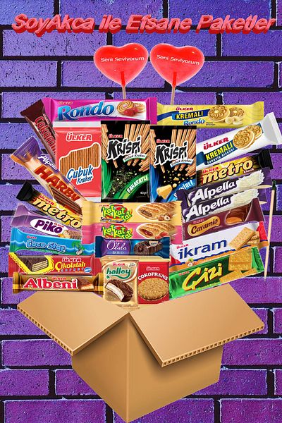 Ülker Legendary Biscuit - Chocolate Snack, Seeded Pencil Gift, No:27