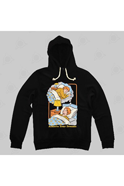 Built By Crazy Achieve Your Dreams Hanorac cu glugă unisex