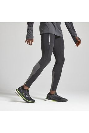 Decathlon Kiprun Erkek Ko u Tayt Siyah Gri K prun Warm