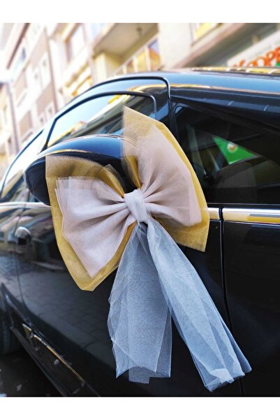 ecrin tuhafiye hobi 10 Adet Düğün Arabası Süsü Gelin Arabası Konvoy Süsü & Bohça Süsü