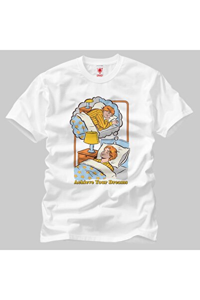 Built By Crazy Унисекс тениска „Постигни мечтите си“