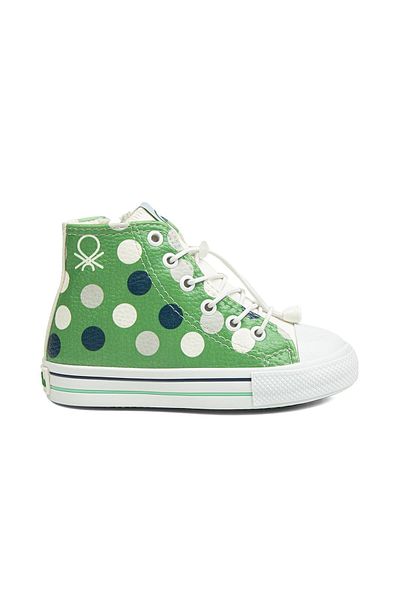 Benetton ®| Bn-30781 - 3394 Navy Blue Green - Children's Sneakers
