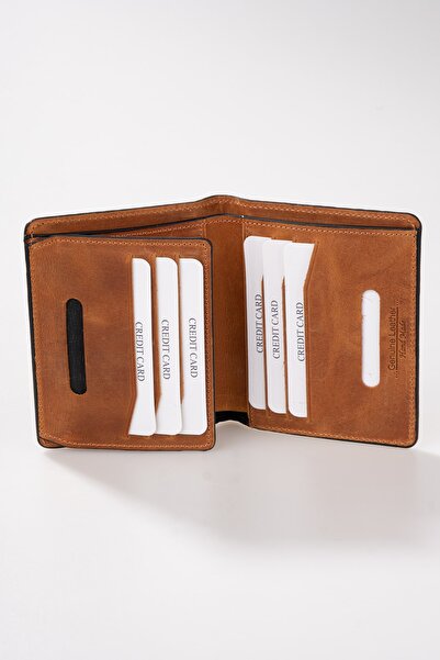 Getto Deri Genuine Leather Unisex Wallet Route