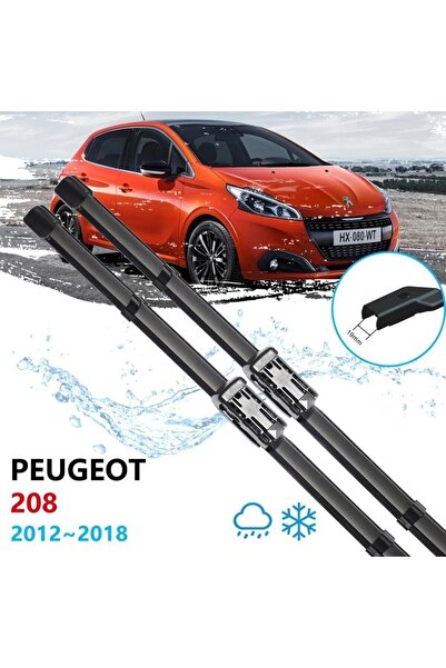 Genel Markalar Peugeot 208 Ön Cam Muz Silecek Takımı 2012--2018