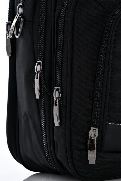 ÇÇS 71204 Gusseted Briefcase with Laptop Compartment Black