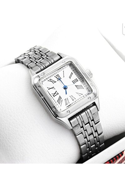 pullmarkt ساعة يد نسائية من الفولاذ - تناظرية