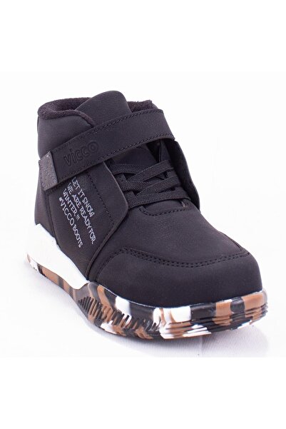 Vicco Dallas Light Boy's Navy Blue Black Boots