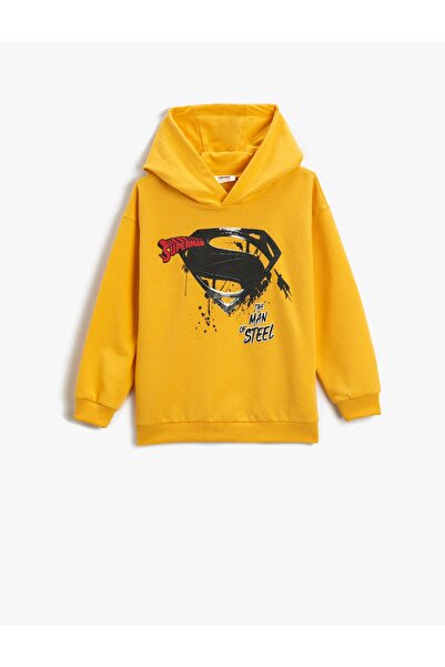 Koton Φούτερ με κουκούλα Superman με άδεια χρήσης