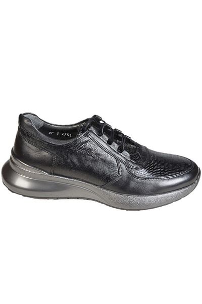 Fosco 2751 Mr Classic Black Poly Men's Shoes