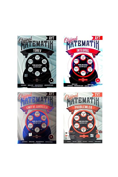 Orjinal Orijinal Yayınları Ayt Türev Integral Limit Ve Süreklilik Problemler Konu Anlatımlı Eğitim Seti