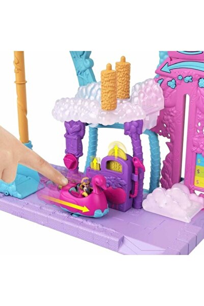 mattel Polly Pocket Flamingo Araba Su Eğlencesi Hhj05 Lisanslı Ürün