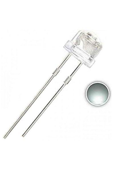 Arduino Mushroom LED White 4.8mm 1000 Pieces