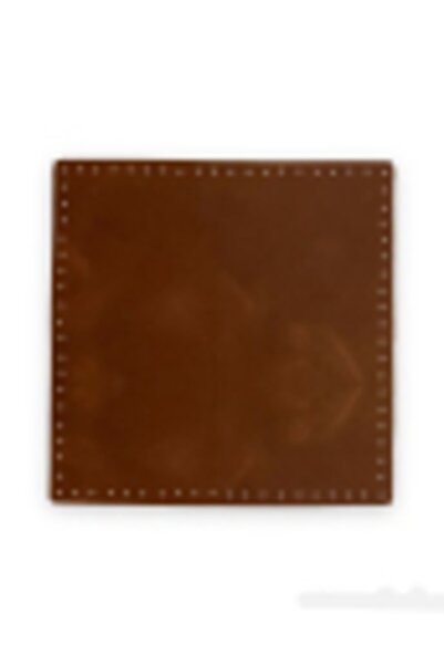alfa tasarım atölyesi Τετράγωνη βάση τσάντας από γνήσιο δέρμα (15x15 εκ.) - Α...