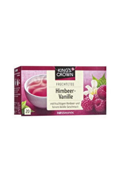 Herby Fruit Tea Raspberry And Vanilla 60 Gr