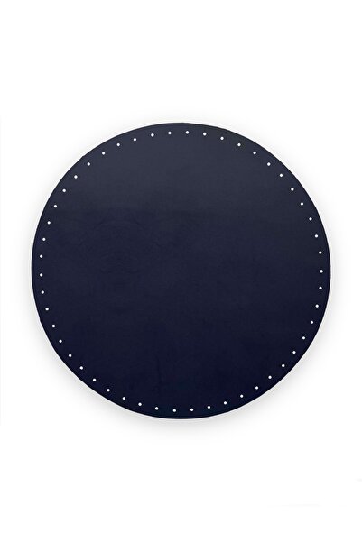 alfa tasarım atölyesi Στρογγυλή βάση τσάντας από γνήσιο δέρμα (20x20 εκ.) - Α...