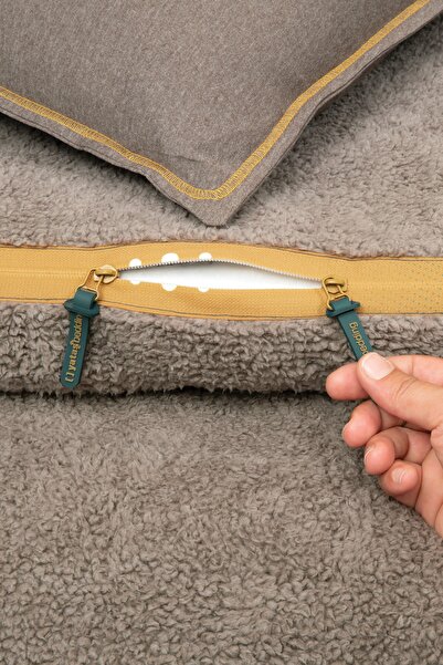 Yataş Комплект завивка Coverme High Single Blanket - Кафяв