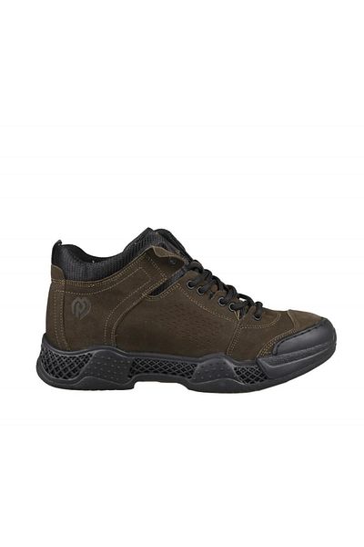 M.P. Mp 222-4849 Ανδρικά παπούτσια casual από γνήσιο δέρμα Khaki