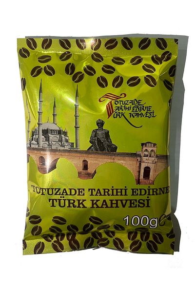 totuzade tarihi edirne türk kahvesi Totuzade Tarih Edirne Coffee - 100gr x 10 Pieces (1KG)