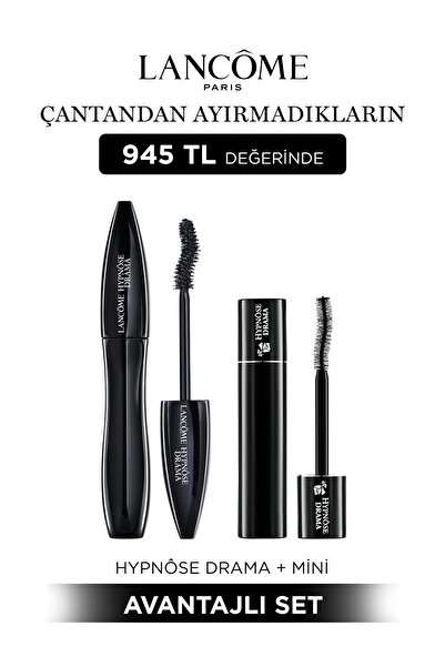 Lancome Hypnose Drama Orjinal & Mini Boy Maskara Seti 7829999999018