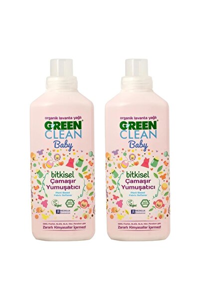 Green Clean U Baby Çamaşır Yumuşatıcı 1 L X 2
