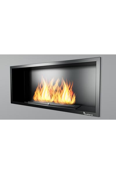 BLUEFLAME Flush 100 Ankastre Bioethanol Bacasız Şömine (BİOETHANOL YAKITLI ŞÖ...