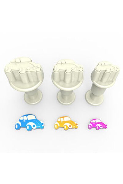 AGN STORE استراحة دفع صغيرة للسيارات مكونة من 3 قطع (مع حاقن).