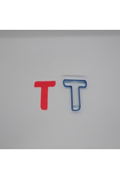 AGN STORE Polycarbonate Letter T Snatch Cookie Mold