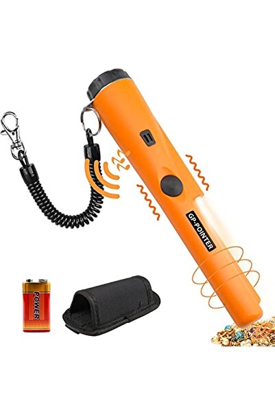 Genel Markalar Metal Dedektörü Pinpointer Taşınabilir 360° Arama Hazinesi Sap...