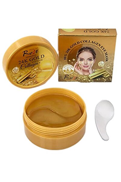Roesıa Rose Cosmetics - 24k Gold & Kollajen Göz Altı Maskesi (60 Ad)